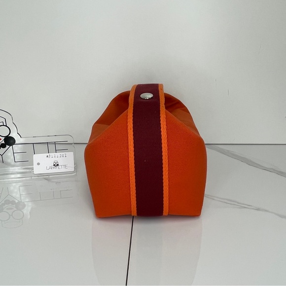 Hermès Small Toile Bride-A-Brac Case - Picture 3 of 5